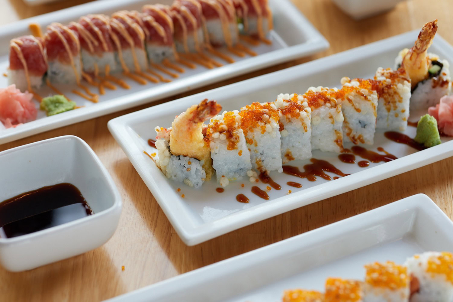 Tajima-Ramen-Shrimp-Crunchy-Seared-Tuna-Rolls-Kihei